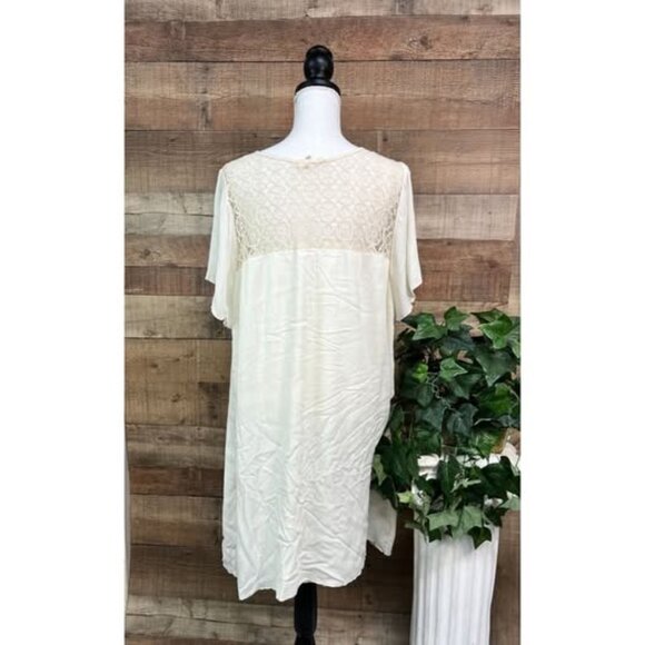 Size 3X Off White Creme Rue Juju Dress - Picture 7 of 10